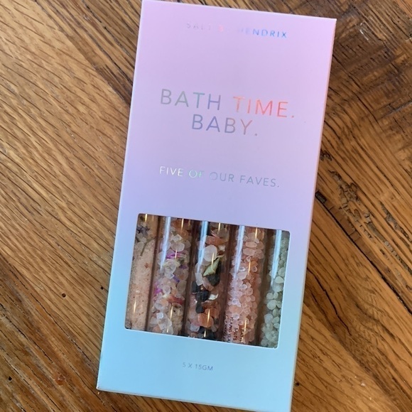 Salt By Hendrix Bath Time Baby Salts NWT - Picture 4 of 4